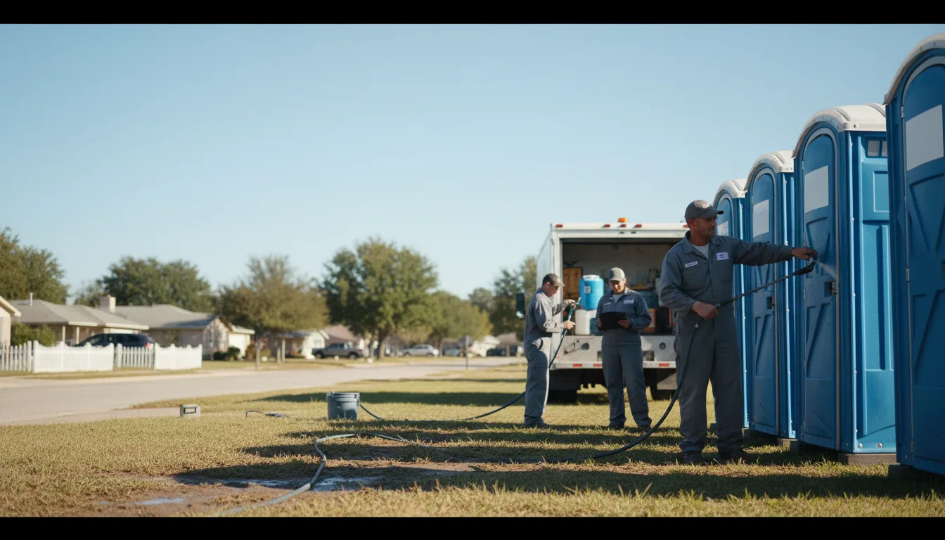 Long-Term Portable Toilet Rental in Merced, CA near me